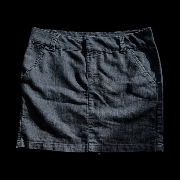 Blue Epic Denim Skirt- Size 8 - Sark Denim - Picture 1 of 5